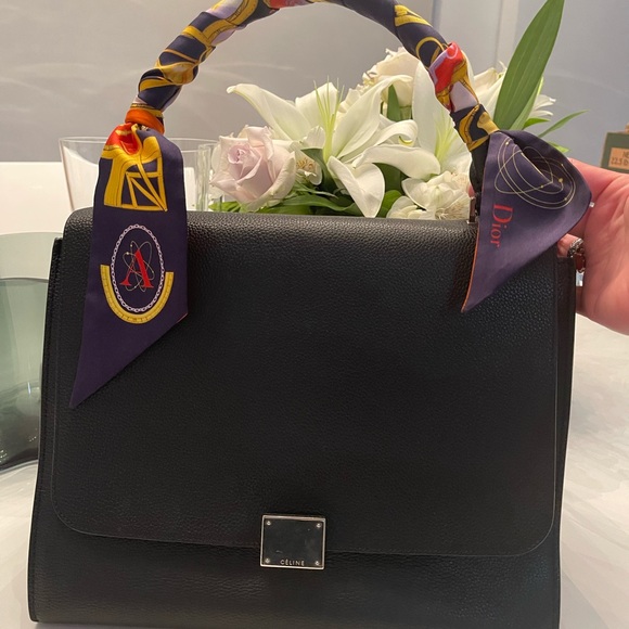 EUC Celine Trapeze. Black on black leather and suede - Picture 6 of 6